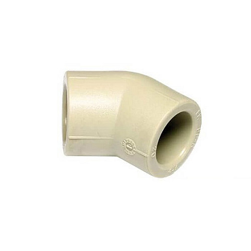 Коліно (кут) PP-R Wavin Ekoplastik 40х45°