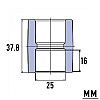 Муфта PP-R Wavin 25 мм