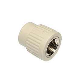 Муфта с металлической внутренней резьбой Wavin Ekoplastik 25 мм х 3/4" PP-R