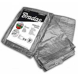 Тент високої міцності GRAY 200 г/м² 2x3м Bradas