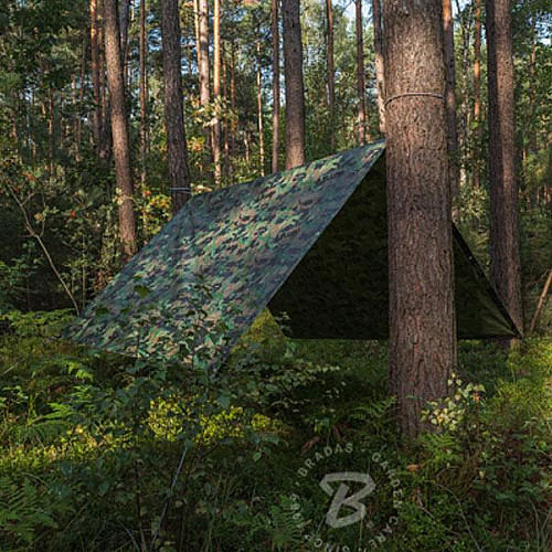 Тент камуфляж CAMOforest 1,5х3м 90 г/м² Bradas