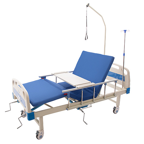 Медицинская кровать 4 секционная MED1-C15 (стандартная) c туалетом (MED1-C15 (стандартне))
