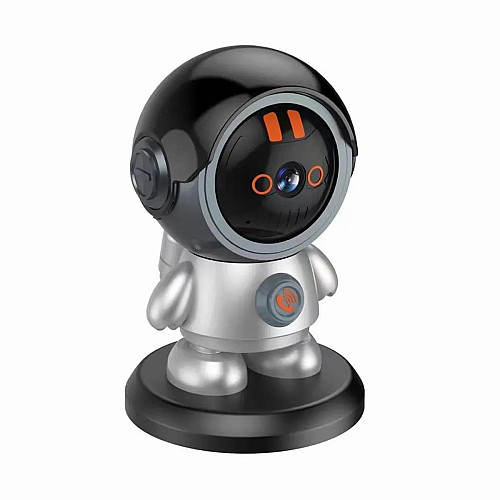 IP камера видеонаблюдения RIAS Smart Robot (iCam365 APP) Wi-Fi 3MP Black-Grey