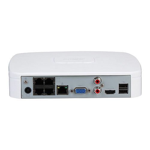 IP-видеорегистратор 4-канальный c PoE Dahua DHI-NVR2104-P-I2