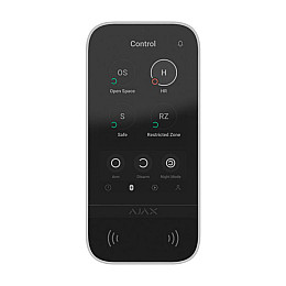 Клавіатура Ajax KeyPad TouchScreen бездротова з сенсорним екраном