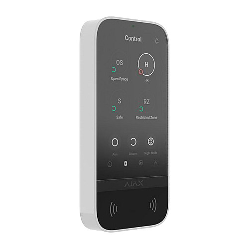 Клавіатура Ajax KeyPad TouchScreen бездротова з сенсорним екраном