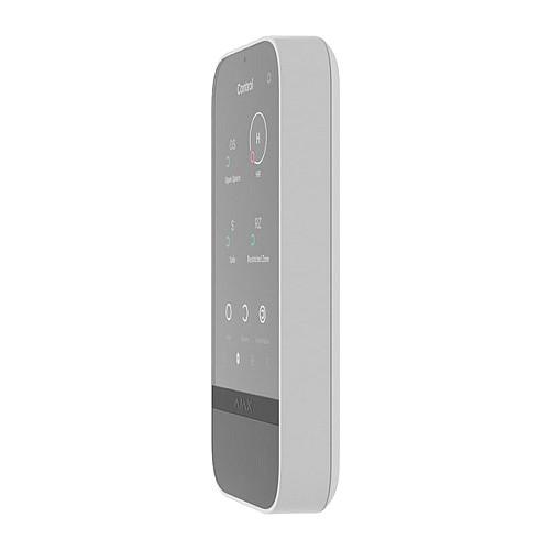 Клавіатура Ajax KeyPad TouchScreen бездротова з сенсорним екраном