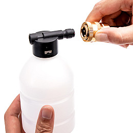 Аккумуляторна мийка високого тиску RIAS Water Gun 200W Black (3_04637)