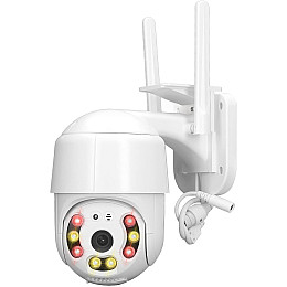 Поворотная WiFi камера видеонаблюдения uSafe OC-02-PTZ с датчиком движения и LED+ИК подсветкой (1207)