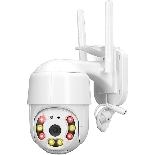 Поворотная WiFi камера видеонаблюдения uSafe OC-02-PTZ с датчиком движения и LED+ИК подсветкой (1207)