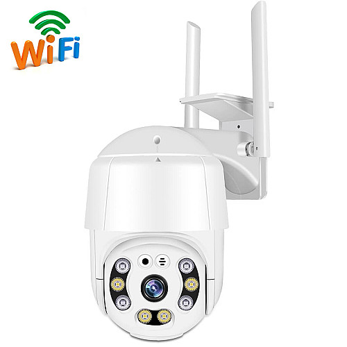Поворотная WiFi камера видеонаблюдения uSafe OC-02-PTZ с датчиком движения и LED+ИК подсветкой (1207)