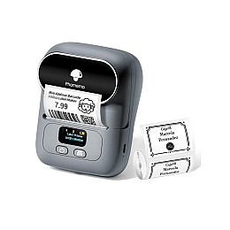Принтер для термоэтикеток Phomemo M110 Label Maker Серый