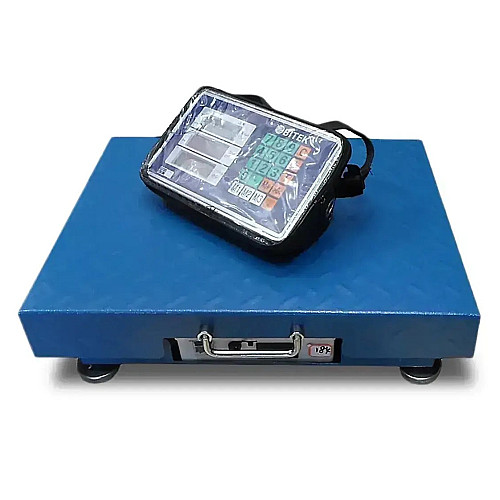 Весы электронные Bitek TCS-R2-200 WiFi 32х42 см до 200 кг Blue