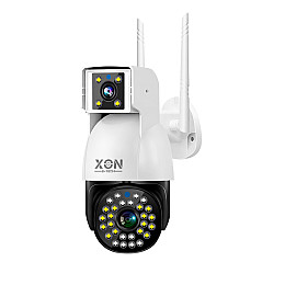 IP-камера поворотная с двойным объективом XON SmartCam Wi-Fi 1080P Белый (KCWEW22VW 7492)