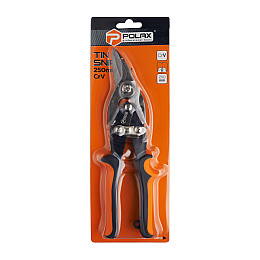 Ножиці по металу Polax 250 мм праві Cr-V (25-003)