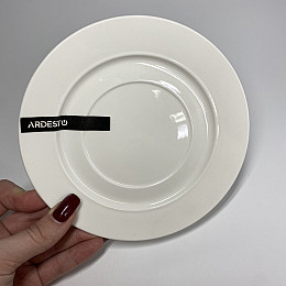 Блюдце фарфорове 15,5 см Ardesto Prato AR3631P