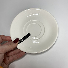 Блюдце фарфорове 15 см Ardesto Imola AR3535I