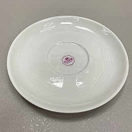 Блюдце фарфоровое гладкое 14,5 см Tudor TU2625