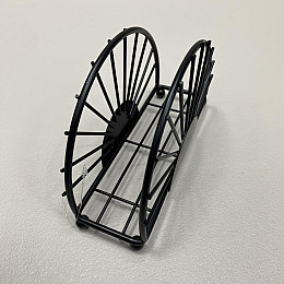 Салфетница металлическая Loft 15х5х9.5 см Stenson R88750 черный