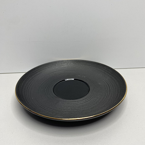 Блюдце фарфорове 14,2 см LOS`K Imperium Negro L0630-T8601464