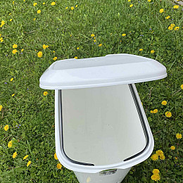 Контейнер для мусора 40 л с педалькой Ucsan Plastik M-1056