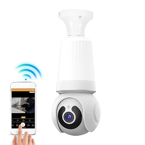IP-камера видеонаблюдения RIAS Q26 E27 White