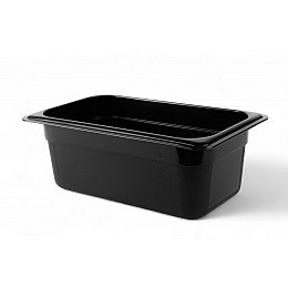 Гастроемкость из полипропилена One Chef 1/4 100 мм Черный
