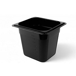 Гастроемкость из полипропилена One Chef 1/6 150 мм Черный