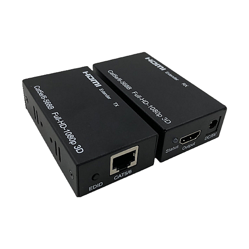 Удлинитель HDMI по витой паре GreenVision GV-60-HDMI-RG45 1080p