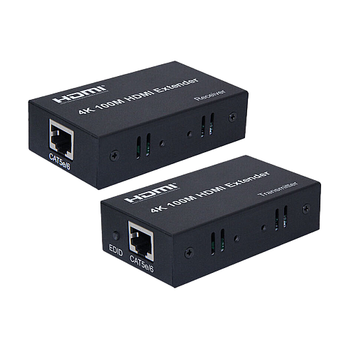Удлинитель HDMI по витой паре GreenVision GV-100-HDMI-RG45 4K