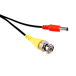 Кабель видеонаблюдения GreenVision GV-BNC DC 40 м 4 мм