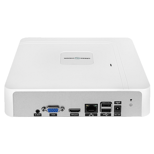 Комплект відеонагляду на 9 камер GreenVision GV-IP-K-W77/09 5MP