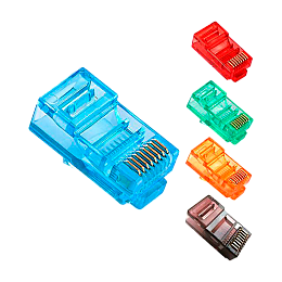 Коннекторы GreenVision RJ45 8P8C UTP Cat.5E 100 шт