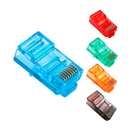 Коннекторы GreenVision RJ45 8P8C UTP Cat.5E 100 шт