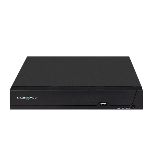 IP видеорегистратор 10-канальный 8MP NVR GreenVision GV-N-S024/08 (8POE)