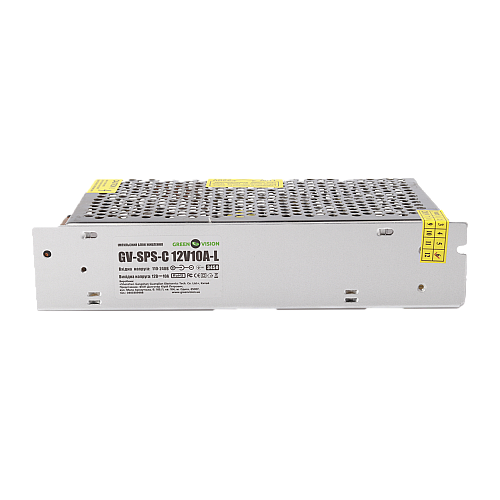 Импульсный блок питания GreenVision GV-SPS-C 12V10A-L 120W 199х98х42 мм