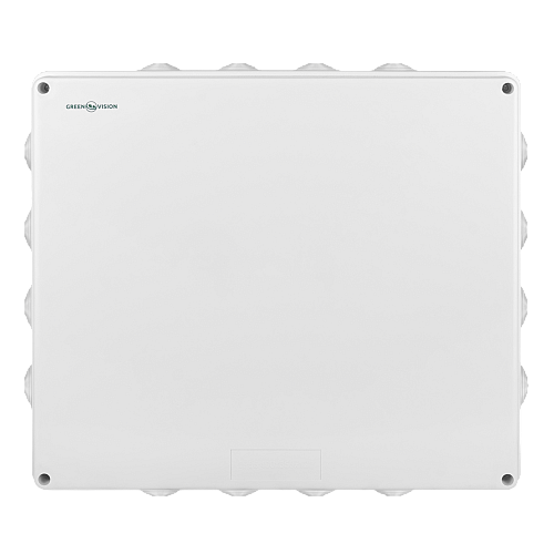 Коробка распределительная GreenVision 400х350х120 мм IP65 наружная с резинками