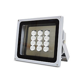Комплект IP-відеокамера 4 Мп Dahua DH-IPC-HFW2449S-S-IL 2.8 мм та ІК-прожектор Lightwell LW12-100IR60-220