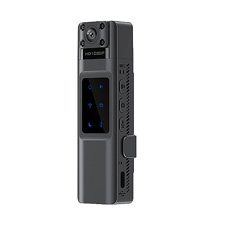 Нагрудна HD боди-камера TCAM H1080 p2p WiFi 1000 мАг Чорний (448274717)