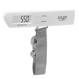 Электронные весы для багажа Adler AD 8191 до 50 кг белый