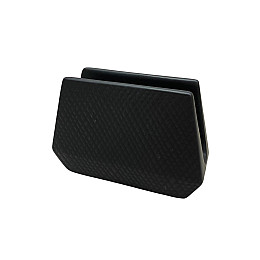 Салфетница керамическая Maestro MR-20001-44 11,7x4,1x8 см Black