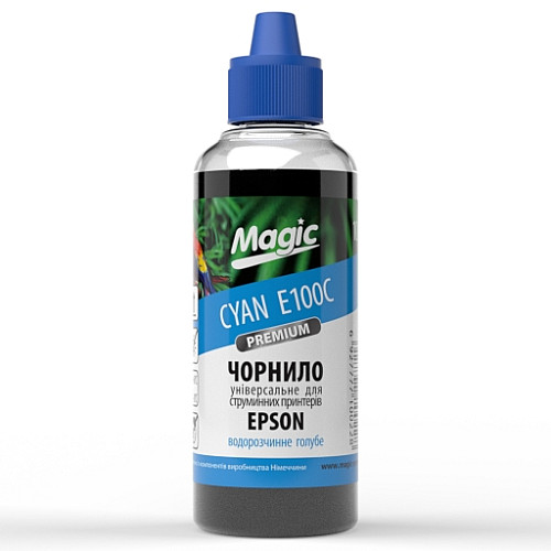 Чернила Magic для принтера EPSON универсальные 100 мл Cyan (10096)