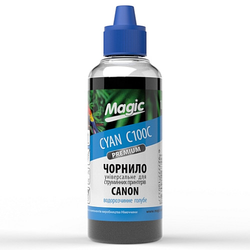 Чернила Magic для принтера CANON универсальные 100 мл Cyan (10108)