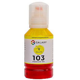 Чернила Galaxy 103 Epson 140 мл Жовтий (10468)