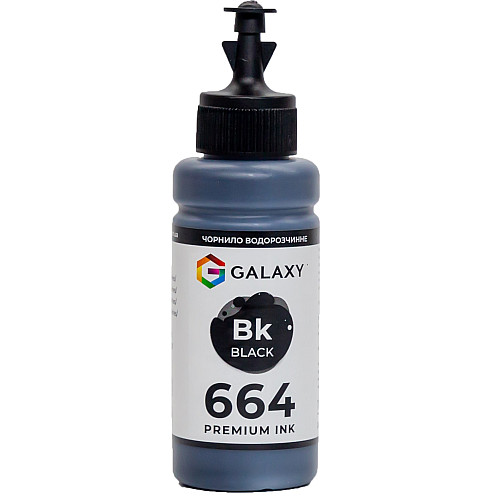 Чернила Galaxy 664 Epson 100 мл Black (10469)