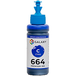 Чернила Galaxy 664 Epson 100 мл Cyan (10470)