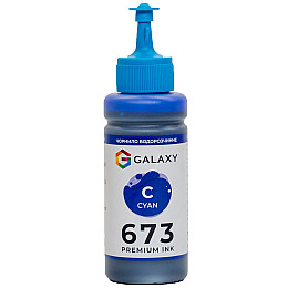 Чернила Galaxy 673 Epson 100 мл Cyan (10478)