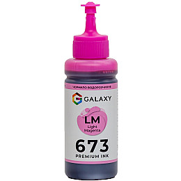 Чернила Galaxy 673 Epson 100 мл Світло Магента (10482)
