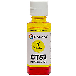 Чернила Galaxy GT52 HP Жовті 100 мл (10509)