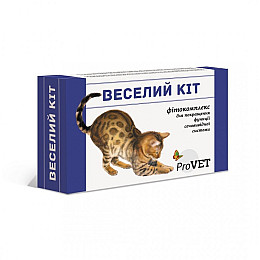 Фитокомплекс для улучшения функции мочевыводящей системы кошек ProVET Веселый кот 20 мл (PR241752) (16214)